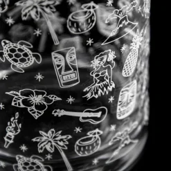 Rührglas Tiki | Verziert - 700 ml