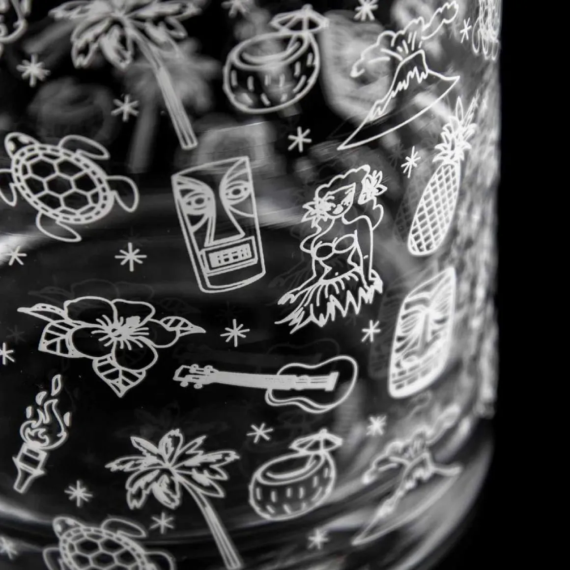 Rührglas Tiki | Verziert - 700 ml