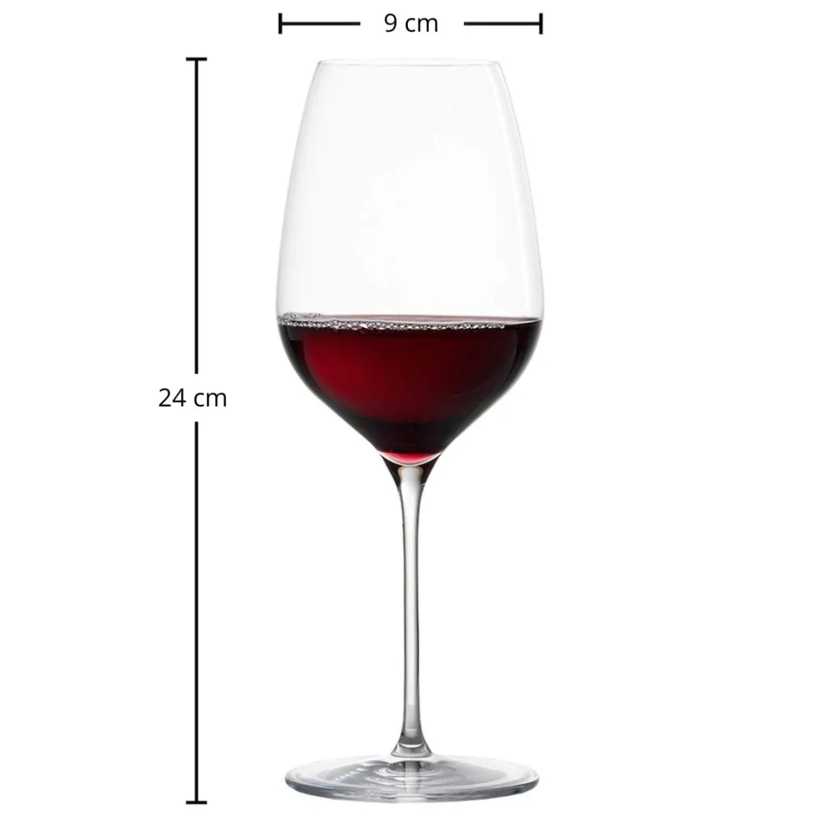 Rotweinglas | Fino - Stölzle Lausitz | 545 ml (6 Stk)
