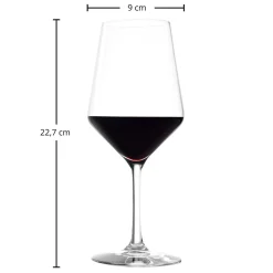 Rotweinglas | Revolution - Stölzle Lausitz | 0,15l Eiche - 490 ml (6 Stk)