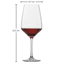 Rotweinglas | Taste - Schott Zwiesel | 0,25l Eiche - 500 ml (6 Stk)