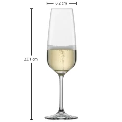 Sektglas | Taste - Schott Zwiesel | 0,1l Eiche - 280 ml (6 Stk)