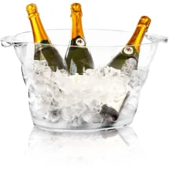 Sektkühler transparent | oval