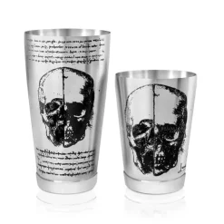 Tin-in-Tin Cocktail Shaker - Kenko Tattoo | Leonardo verziert