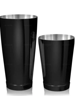 Tin-in-Tin Cocktail Shaker - Kenko | Schwarz