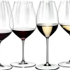 Verkostungsset Rotwein + Weißweingläser | Performance - Riedel | 4 Stück