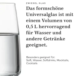 Wassergläser | Sensa - Zwiesel Glas | 500 ml (6 Stk)