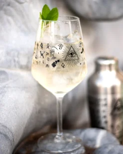 Weinglas - Alchemy Verzierung | 530 ml