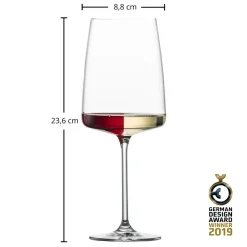 Weinglas Fruchtig & Fein | Sensa - Zwiesel Glas | 0,2l Eiche - 535 ml (6 Stk)