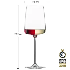 Weinglas Leicht & Frisch | Sensa - Zwiesel Glas | 0,1l Eiche - 360 ml (6 Stk)