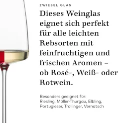 Weinglas Leicht & Frisch | Sensa - Zwiesel Glas | 0,1l Eiche - 360 ml (6 Stk)