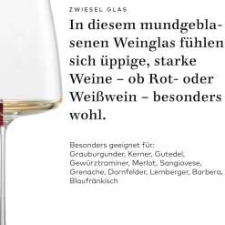 Weinglas Samtig & Üppig | Vivami - Zwiesel Glas | 740 ml (6 Stk)