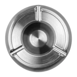 Windaschenbecher Edelstahl - stapelbar | silber - Ø 9,5 cm